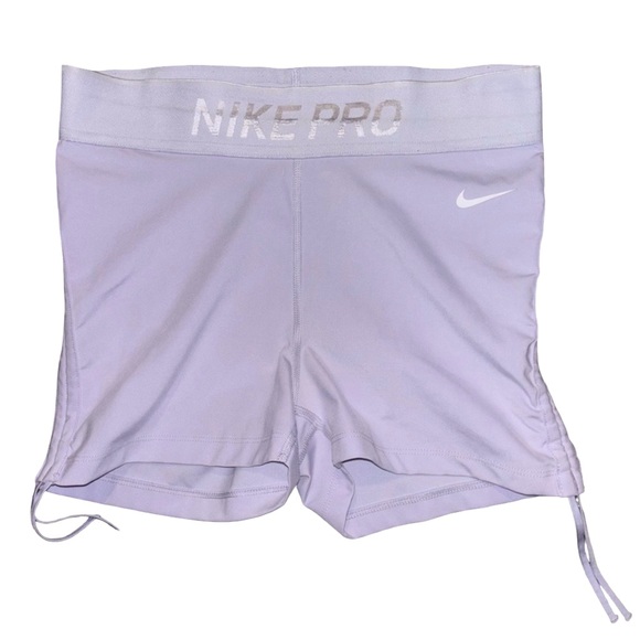 Nike Pants - Nike Pro Women's Light Purple Shorts Athletic Running Yoga Workout Size Small